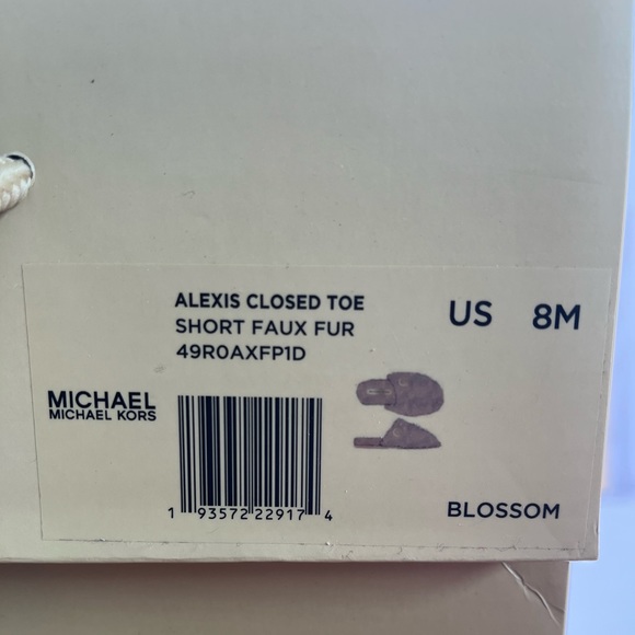 🌸 MICHAEL KORS 🌸 ALEXIS CLOSED TOE SLIPPERS - Picture 3 of 7